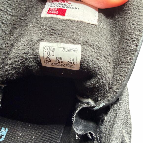 Vans Sk8-Hi MTE Black Camo Leather Water-Repellent Boots Men’s 10 - Picture 11 of 14